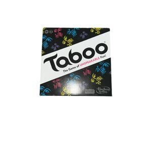 Taboo The Game of UNSPEAKABLE Fun ! Board Game Modern Topics New in Package